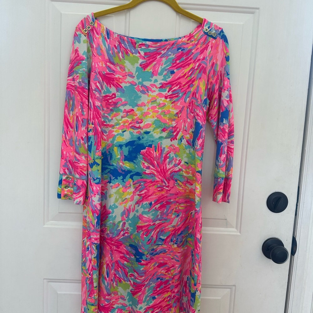 Lilly Pulitzer Palm beach coral Sophie dress
